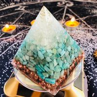 Thumbnail for orgonite arbre de vie vue de dos
