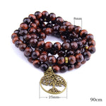 Bracelet Arbre de Vie oeil de tigre
