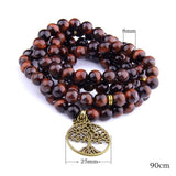 Bracelet Arbre de Vie oeil de tigre