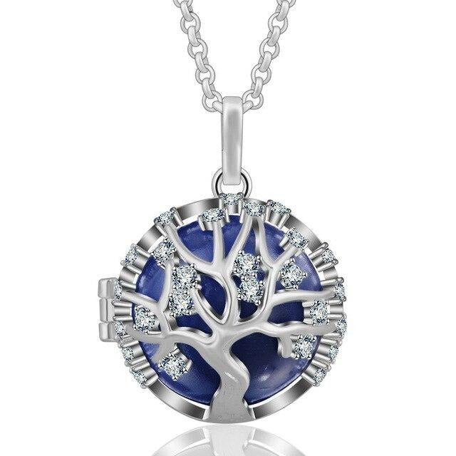Bola de Grossesse Arbre de Vie <br> "Cristaux Scintillants"