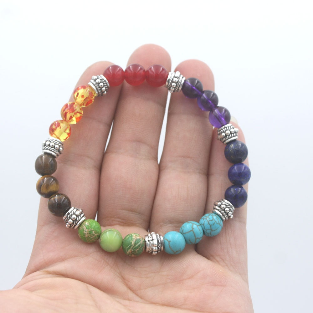 Veritable Bracelet 7 Chakras photo exemple