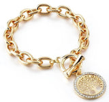 bracelet or arbre de vie pour enfant