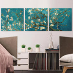 exemple de tableau arbre de vie sur mur clair