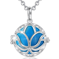 Thumbnail for Bola de Grossesse Fleur de Lotus bleu