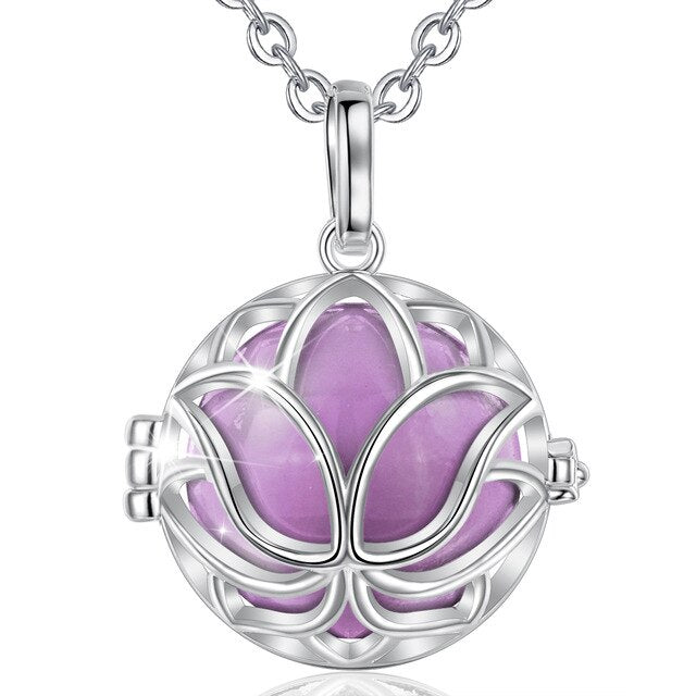 Bola de Grossesse Fleur de Lotus rose