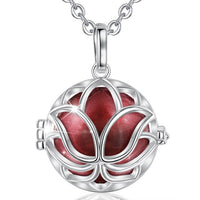 Thumbnail for Bola de Grossesse Fleur de Lotus rouge rubis