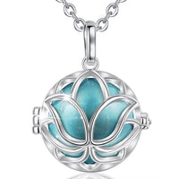 Thumbnail for Bola de Grossesse Fleur de Lotus turquoise