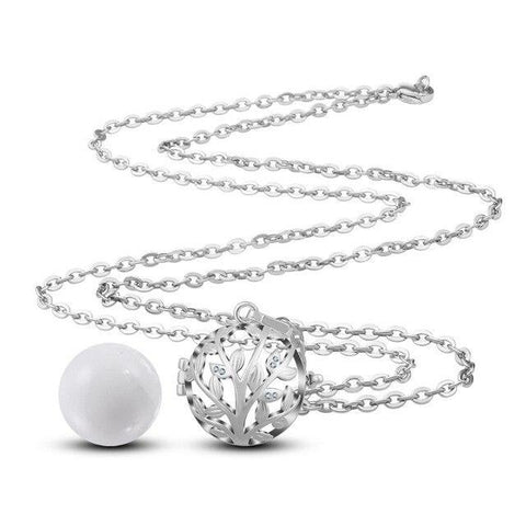 bola de grossesse petit pied argent