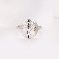 Thumbnail for bague arbre de vie vue de face