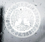 Stickers Muraux Arbre de Vie Celtique blanc