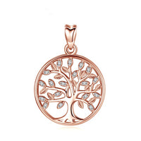 Thumbnail for Collier Arbre de Vie Or Rose