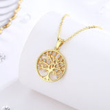Collier Arbre de Vie Or Jaune