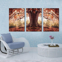 Thumbnail for Tableau Arbre de Vie Marron Orange