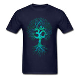 T-shirt Arbre de Vie Bleu Marine