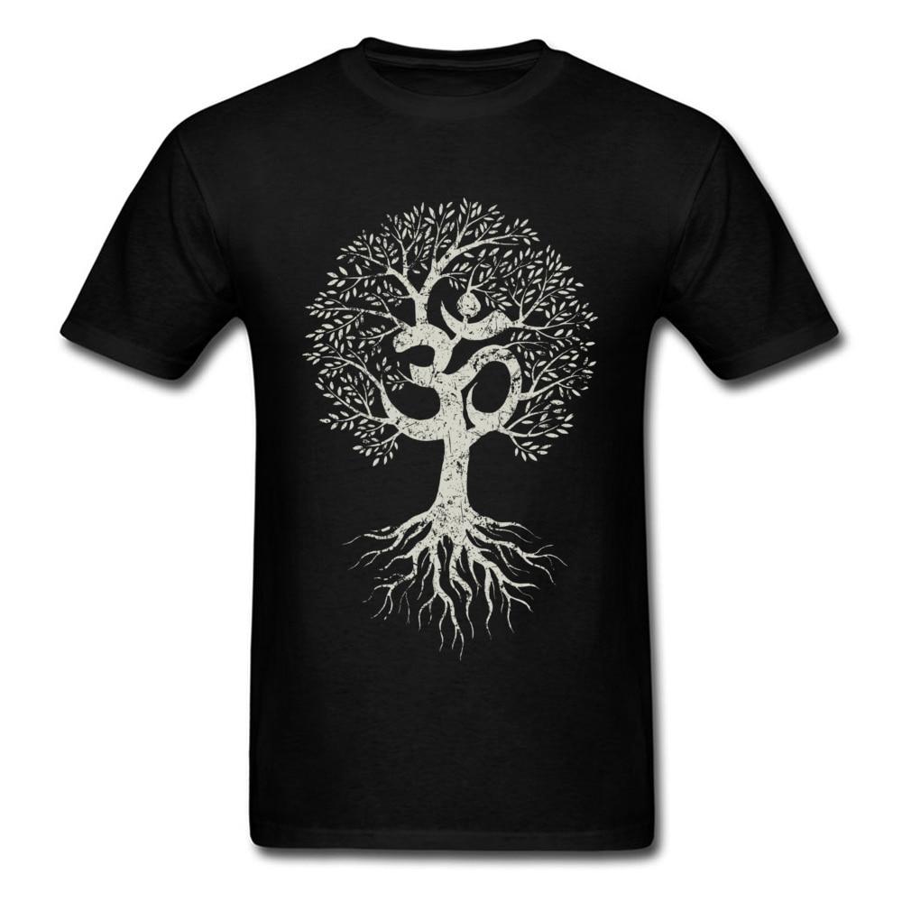 T-shirt Arbre de Vie Noir et Blanc