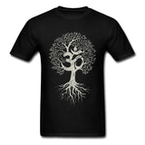 T-shirt Arbre de Vie Noir et Blanc