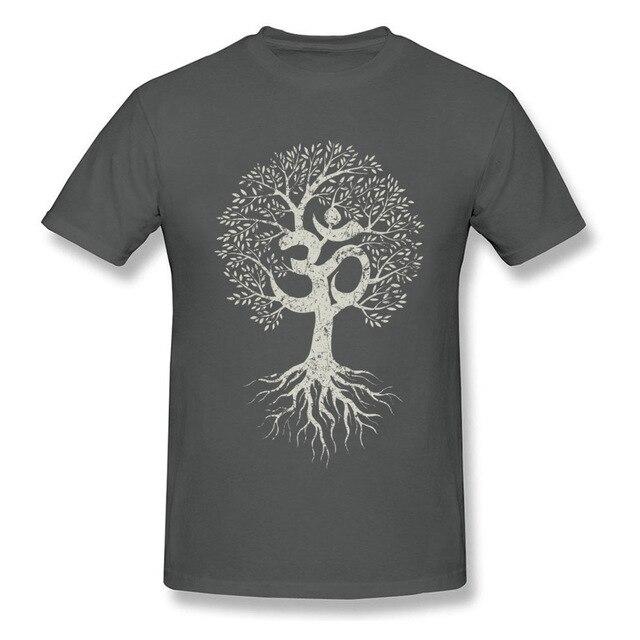 T-shirt Arbre de Vie Gris et Blanc