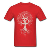 T-shirt Arbre de Vie <br> Symbole Blanc