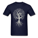 T-shirt Arbre de Vie Bleu et Blanc