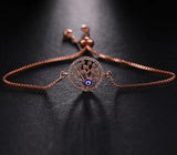 Bracelet Arbre de Vie Porte bonheur Or Rose