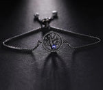 Bracelet Arbre de Vie Porte bonheur Noir
