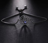 Bracelet Arbre de Vie Porte bonheur Noir