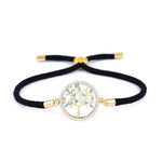 Bracelet Porte-bonheur Arbre de Vie Or