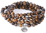 Mala 108 Perles Oeil de Tigre